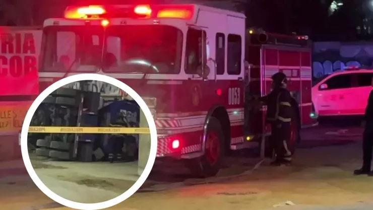 Fuga de gasolina moviliza a bomberos tras volcadura de pipa cerca del Estadio Azteca