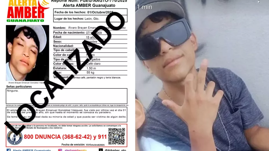 localizan sin vida Álvaro Brayan León Guanajuato