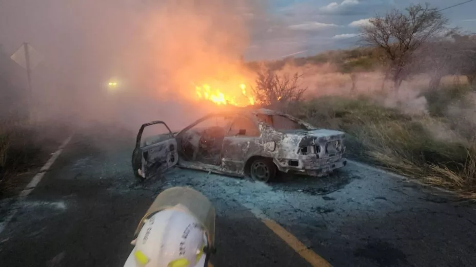 Protección Civil emite aviso tras los incendios de vehículos en Zacatecas; esto debes saber