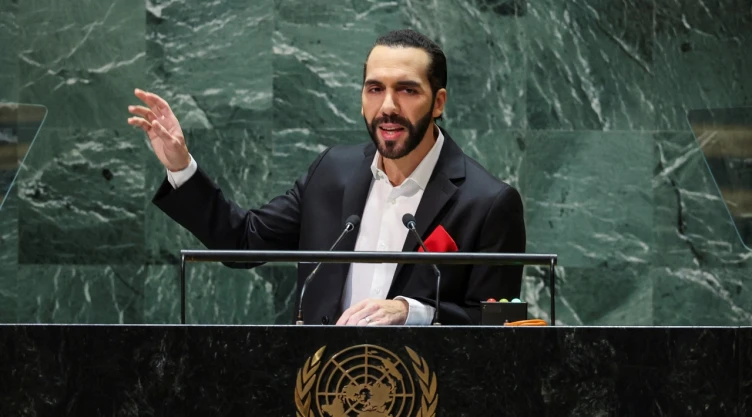 Nayib Bukele en la ONU