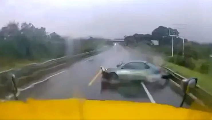 Accidente en carretera Siglo XXI en Michoacán