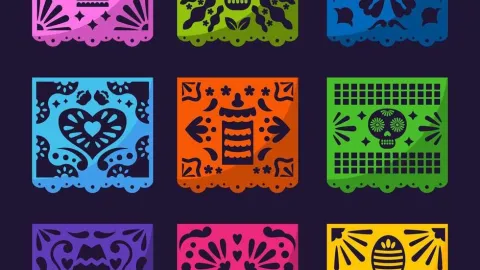 Diseña tu propio papel picado para tu altar de Día de Muertos 2026