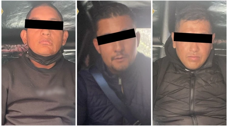 Policías detuvieron a tres presuntos responsables de golpear a una familia en un falso desalojo.