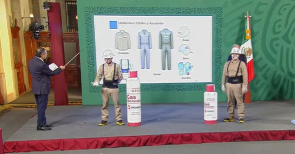 Gas bienestar precio de 20 kg