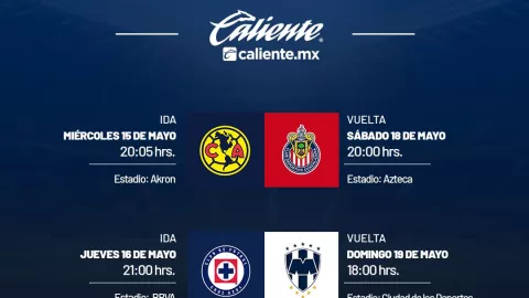 Estas son las Semifinales de ida y vuelta de la Liga MX Clausura 2024