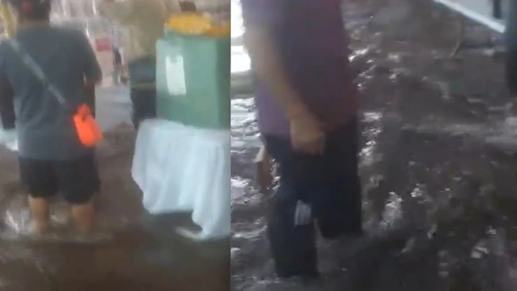 inundación tianguis bosques de san sebastián puebla