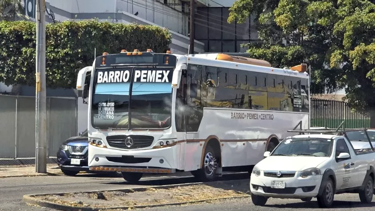 Camión ruta Barrio- Pemex en Culiacán
