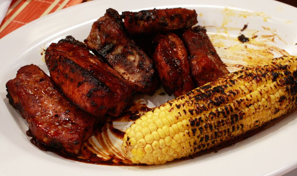 costillas de cerdo, que hay de comer