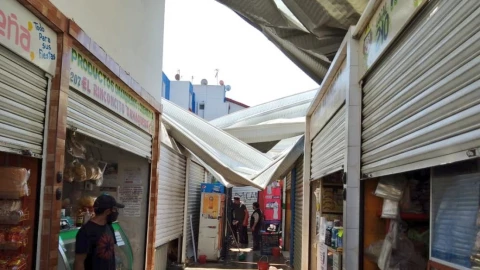 Mercado Xochinahuac Azcapotzalco granizo