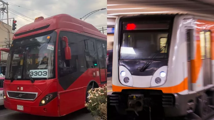 Metro CDMX y el Metrobús