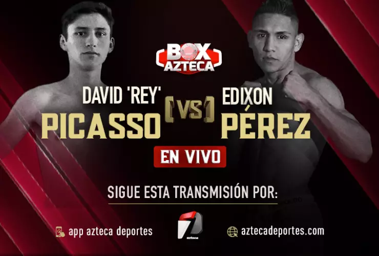 Rey David Picasso pelea en Box Azteca 