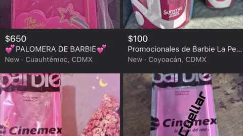 Revenden vasos y palomeras de Babrie