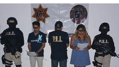 Por presunta violencia familiar agravada contra niñas de 5 años, detienen a pareja en Mérida