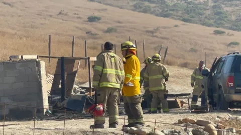 Muere una persona en incendio en Tijuana, 4 de julio 2023