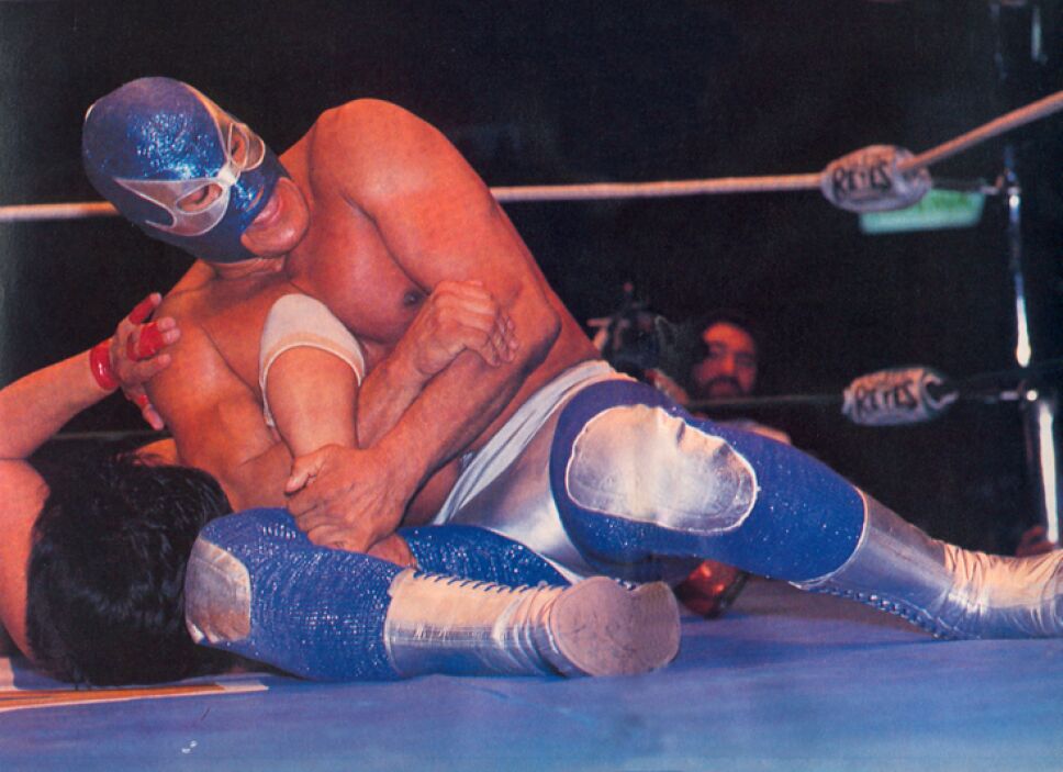 El Geniecillo Azul Lizmark es una leyenda del pancracio
