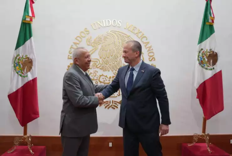 Encuentro entre director del INM y titular de CBP de Estados Unidos