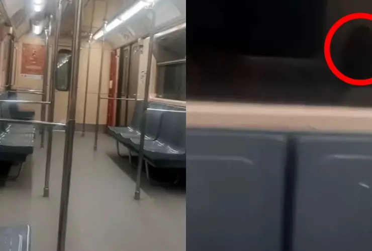 Fantasma en el metro de la CDMX