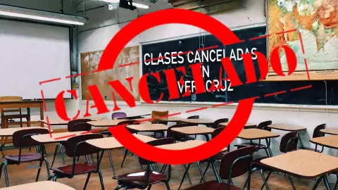 Cancelan clases en Veracruz para lunes 12 de enero 2026