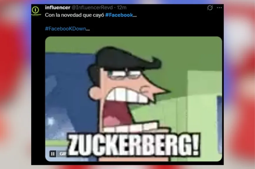 Los mejores MEMES de la caída de Facebook hoy martes 3 de marzo