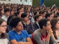 Los jóvenes del Nuevo Continente atentos a cada ponente