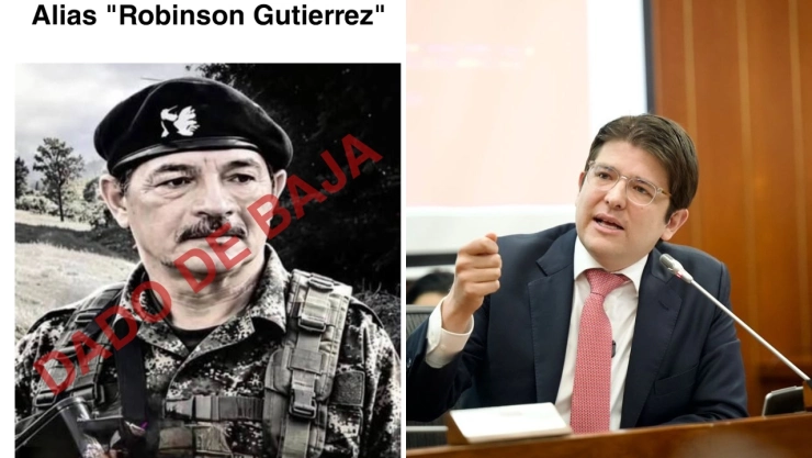 Robinson Gutiérrez y Miguel Uribe Turbay.