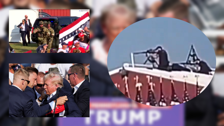 Tirador en mitin de Donald Trump es abatido en Pensilvania.