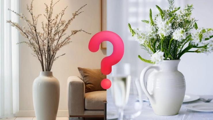 El lugar ideal para poner la jarra de cerámica elegante: transformará toda tu casa