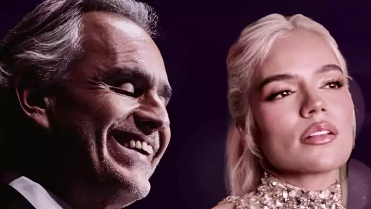 Karol G y Andrea Bocelli