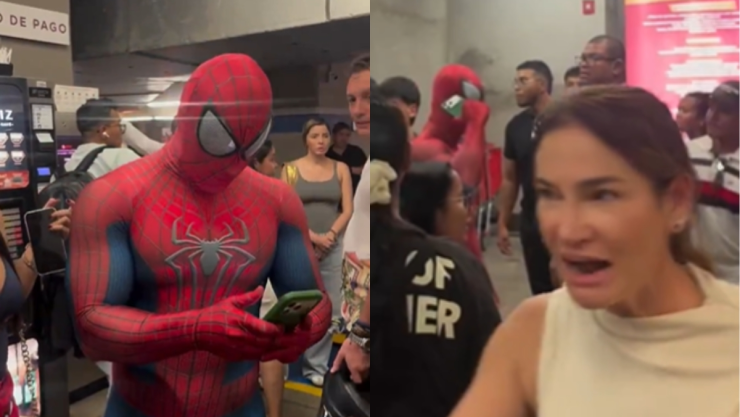 Desalojan función de Spider-Man