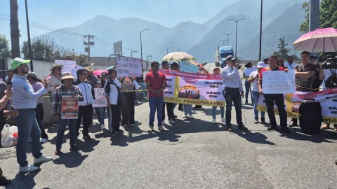 Manifestación UPAV en Orizaba