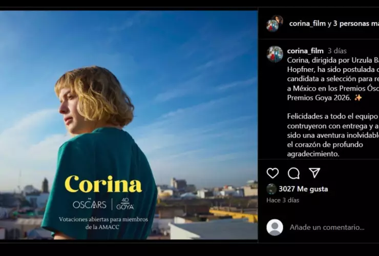 corina premios oscar 2026