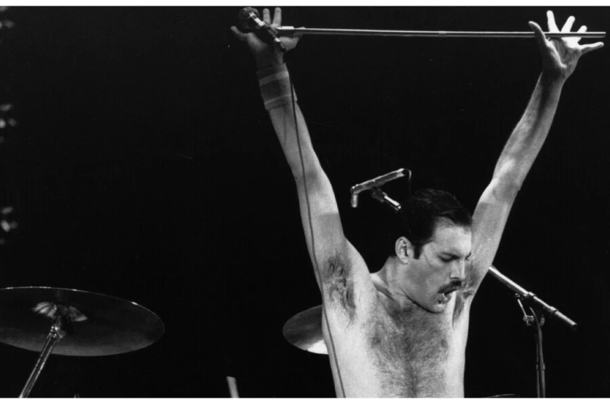 Freddie Mercury fue líder y vocalista de la banda de rock Queen