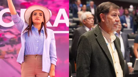 Grecia Quiroz y Fernández Noroña