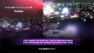 México se ilumina de rojo: la verdad detrás del extraño fenómeno nocturno en el 11/11