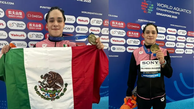 Osmar Olvera medalla de oro en Singapur