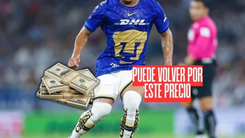 Fue una joya para Pumas y podría volver para el Clausura 2026, pero solo si le llegan al precio