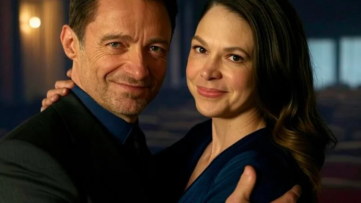 Hugh Jackman y Sutton Foster relación