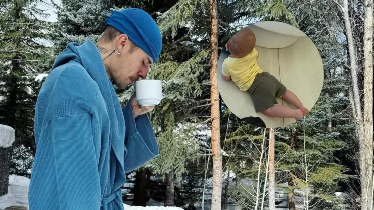 Justin Bieber revela nuevas imágenes sobe su pequeño hijo Jack