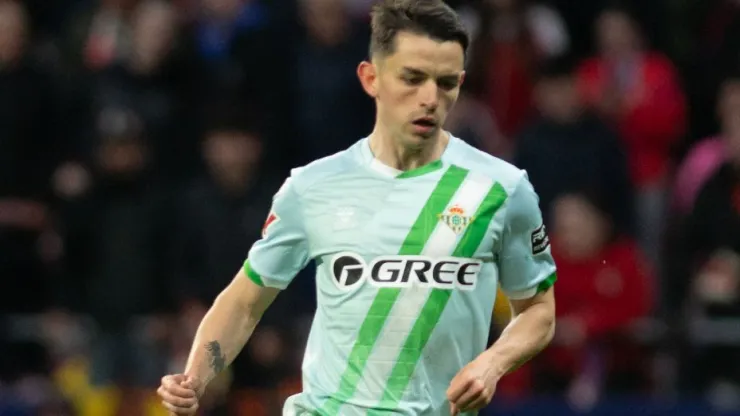Álvaro Fidalgo con el Betis