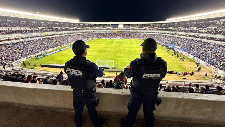 Seguridad en el partido México vs Islandia en Quer