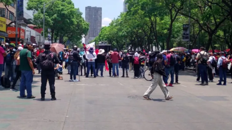 Marchas en CDMX HOY 13 de julio 2026: Calles cerradas y afectaciones viales por protestas; rutas alternas