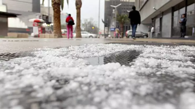 ¡Aguas! Prevén lluvias con granizo en el país