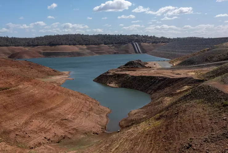 Lago Oroville: Así perdió espacio para 36 mil millones de galones de agua