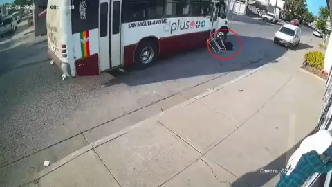 Abuelito atropellado Culiacan.