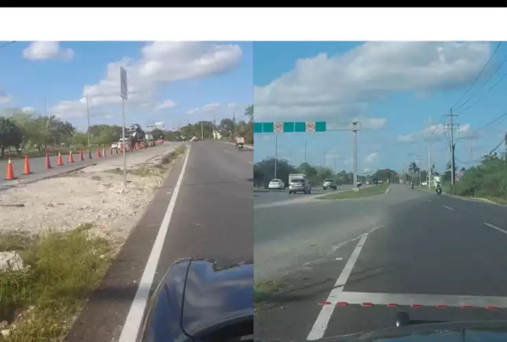 Cierre vial en la carretera Mérida-Motul por este motivo
