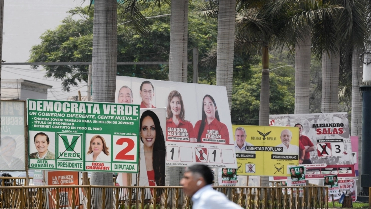 Elecciones en Perú: estos son los candidatos que lideran la contienda por la presidencia
