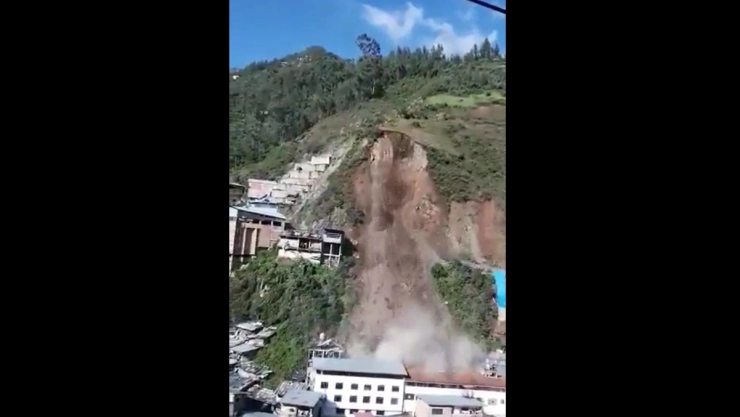 deslizamiento de tierra peru desaparecidos