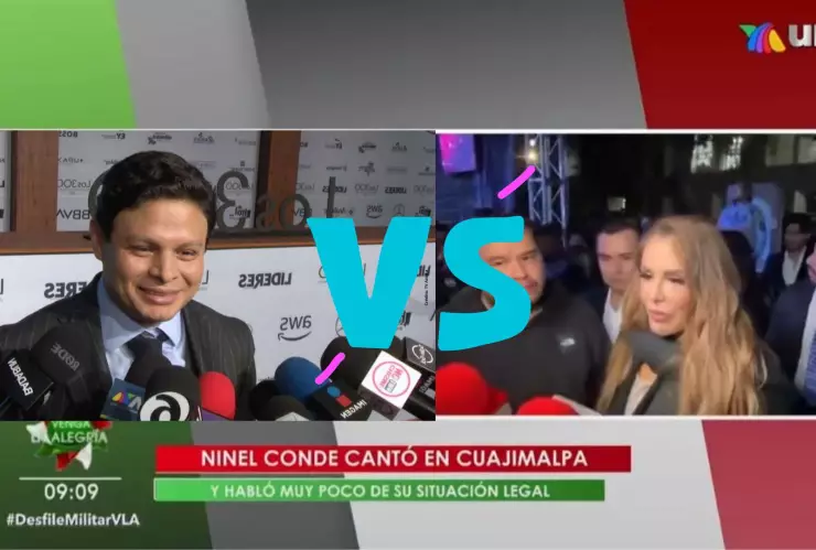 Ninel Conde deja entrever que Giovanni Medida es un “ardido”.