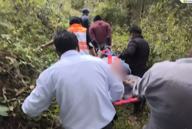 Abuelito Zinacantán barranco