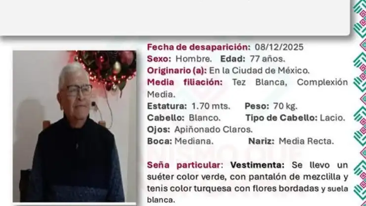 Octavio Estevez desaparecido